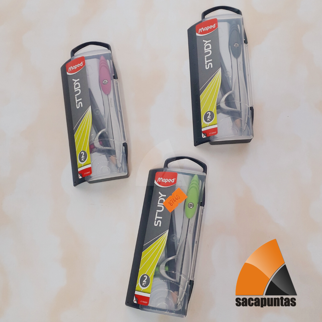 COMPAS MAPED METAL CON LAPIZ (L87440)