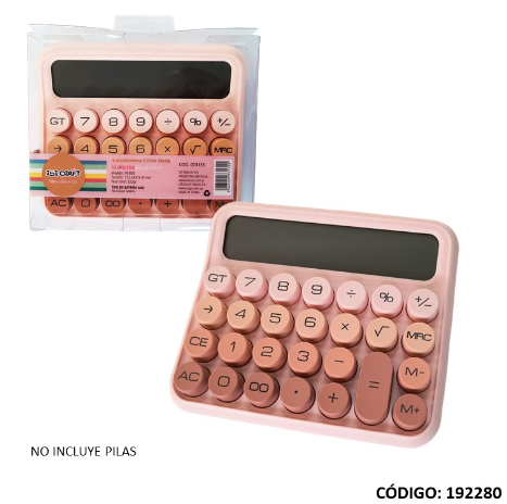 CALCULADORA IBI CRAFT 12 DIGITOS HORIZONTAL (L192280)