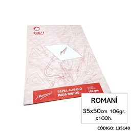 [L135140] PAPEL ROMANI 35x50 106grs. (L135140)
