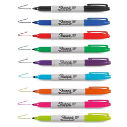 MARCADOR SHARPIE PUNTA FINA SOLVENTE (L25580)