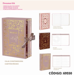 [L69550] AGENDA 2027 FW 2 DIA POR PAGINA KIT DREAMER 3 PIEZAS (L69550)
