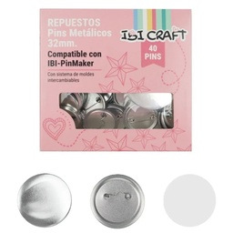 [L361580] SET DE PINS IBI CRAFT 32mm. (L361580)