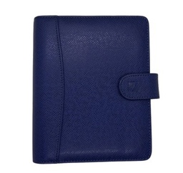 [L4043] AGENDA 2027 N6 CITANOVA DIARIA DECO CON BROCHE AZUL (L4043)