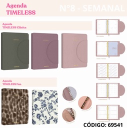 [L69541] AGENDA 2027 N8 FW SEMANAL CON SOLAPA TIMELESS (L69541)
