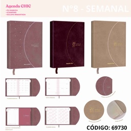 [L69730] AGENDA 2027 N8 FW SEMANAL CON SOLAPA E IMAN CHIC (L69730)