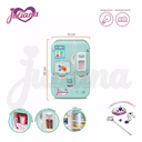 MI PRIMER HELADERA JULIANA CON LUZ Y ACCESORIOS (J26107)