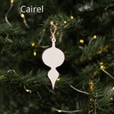 ADORNOS NAVIDEÑOS 9X7CM. (R27772)