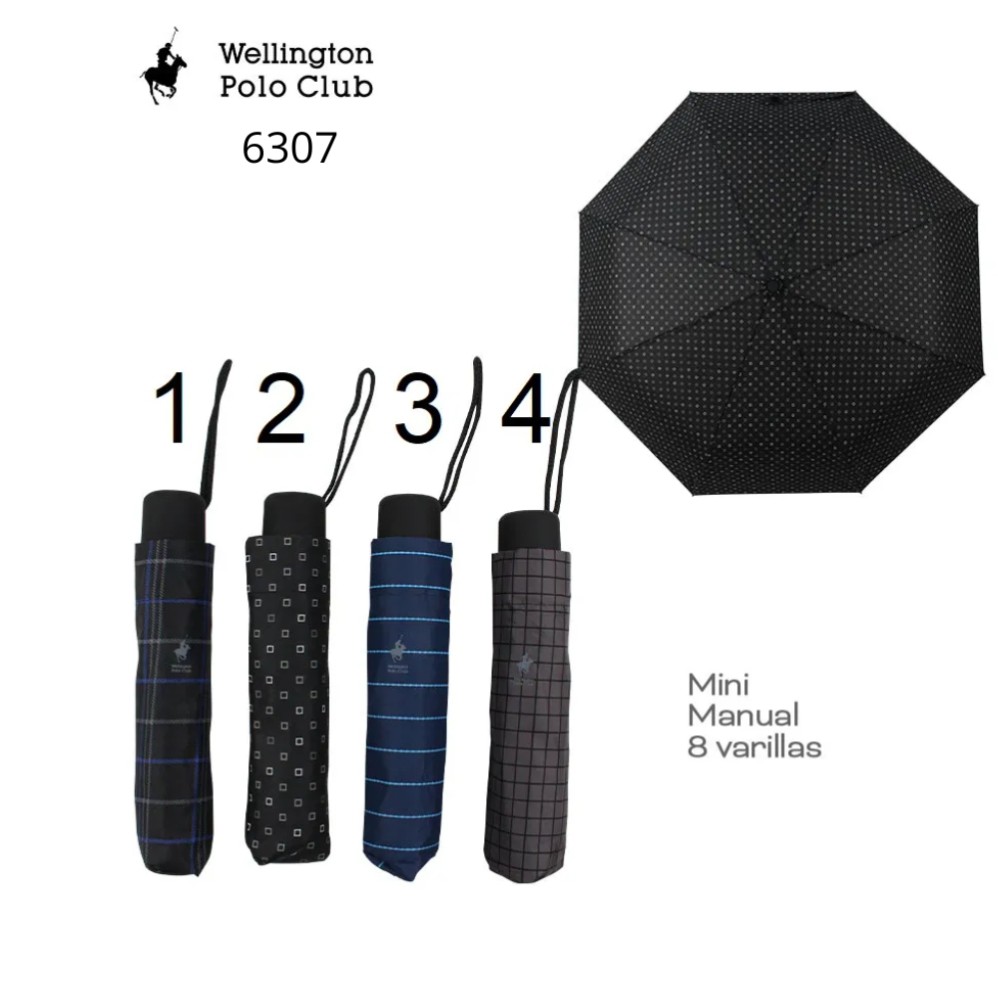 PARAGUAS WELLINGTON POLO CLUB (R27684)