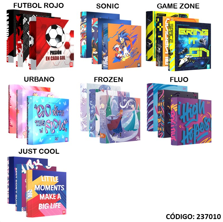 CARPETA 3A CARTONE PPR &quot;LICENCIA&quot; (L237010)