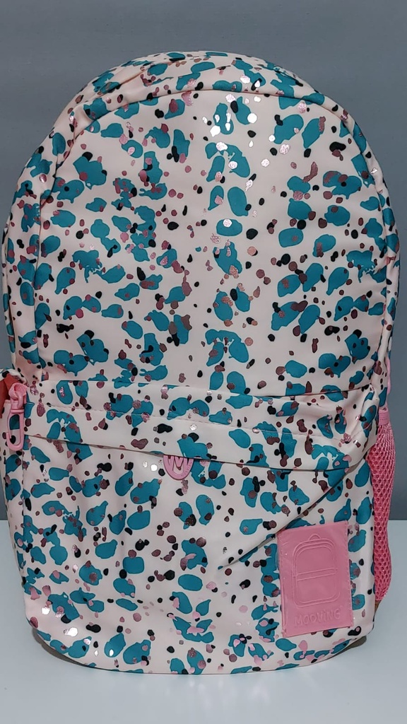 MOCHILA 18&quot; MOOVING BAIRES DOTS (L27624)