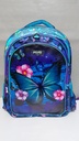 MOCHILA 18&quot; PHI-PHI BUTTERFLY BLUE (L350340)