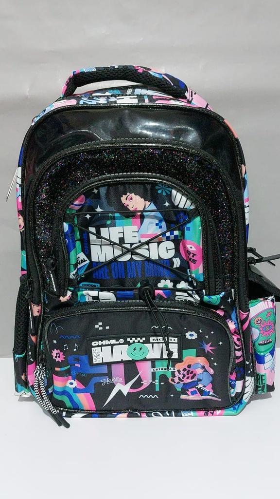 MOCHILA 16&quot; CHIMOLA ARCO IRIS (L270300)