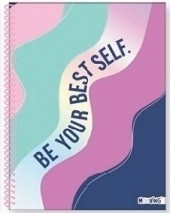 CUADERNO MOOVING 29/7 TAPA DURA ESPIRAL X80HJS. (L8056)