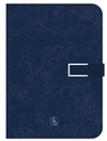 CUADERNO 15X21 REYSA CON CIERRE IMANTADO PREMIUM X80hjs. RAYADO (L17081)