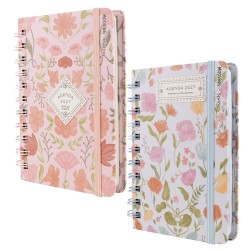 AGENDA 2027 MOOVING 10x15 ESPIRAL 2 DIA POR PAGINA SPRING  (L13896)