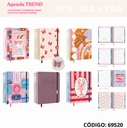 AGENDA 2027 N8 FW DIA POR PAGINA CON ESPIRAL TREND (L69520)