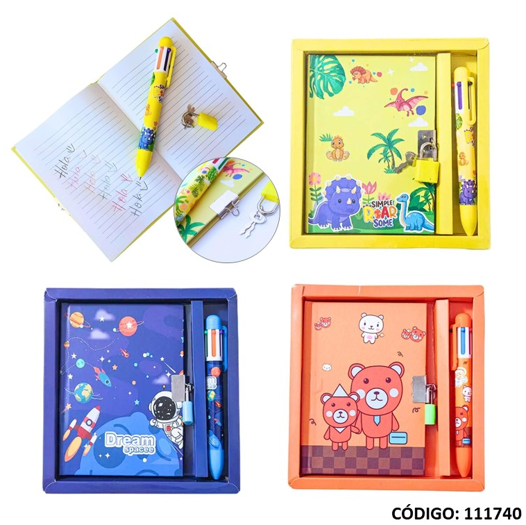 DIRARIO INTIMO CON BOLIGRAFO (L111740)