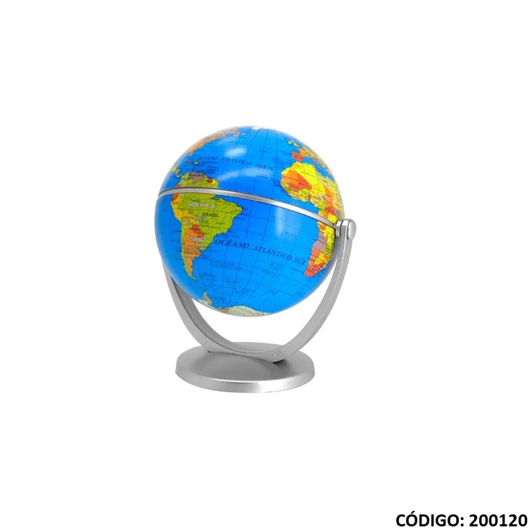 GLOBO TERRAQUEO  10cm. POLITICO PLASTICO  (L200120)