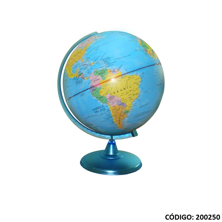 GLOBO TERRAQUEO 25cm POLITICO PLASTICO (L200250)