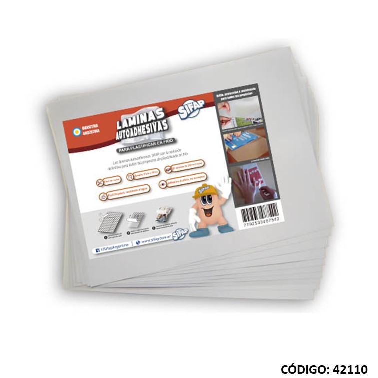 LAMINA PARA PLASTIFICAR FRIO 37x50 (L42110)
