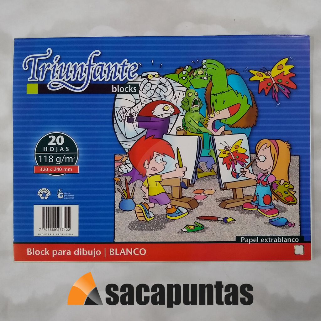 BLOCK 5 DIBUJO BLANCO 20hjs. (L116930)