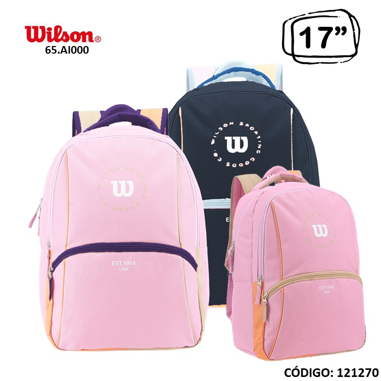 MOCHILA 17&quot; WILSON URBAN ESPALDA (L121270)