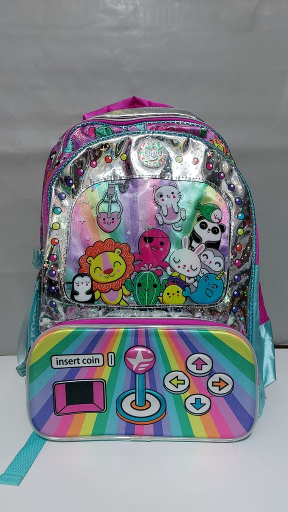 MOCHILA 18&quot; FOOTY INSERT COINS ESPALDA(L147220)