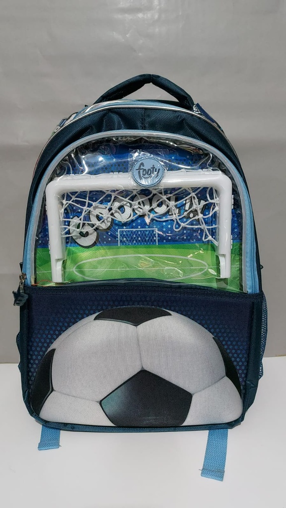 MOCHILA 18&quot; FOOTY FUTBOL CON LUZ ESPALDA (L147470)