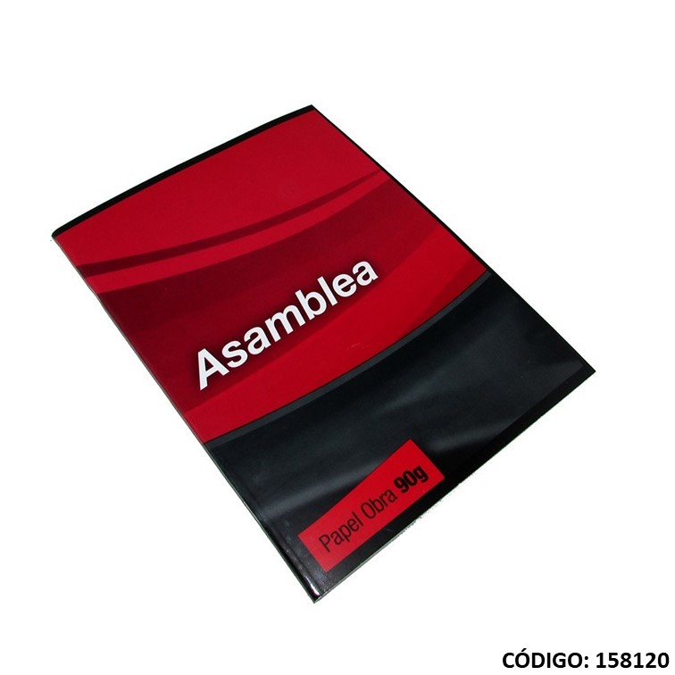 CUADERNO ASAMBLEA TAPA BLANDA RAYADO  x 24hjs. (L158120)