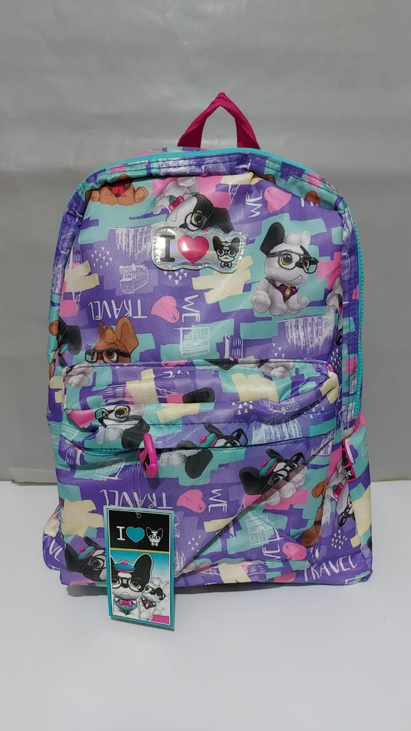 MOCHILA 16&quot; TRENDY DOG ESPALDA OFERTA(L247310)