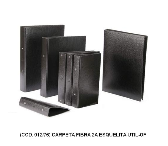 CARPETA FIBRA 2A ESQUELITA UTIL OF (L12760)
