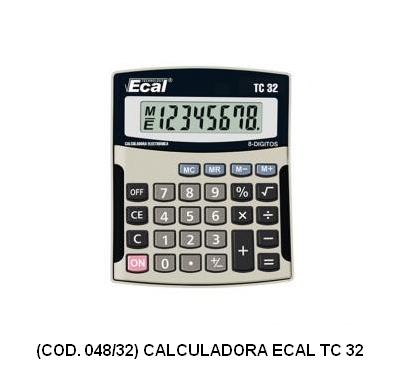CALCULADORA ECAL TC 32 (8d)-14 (L48320)