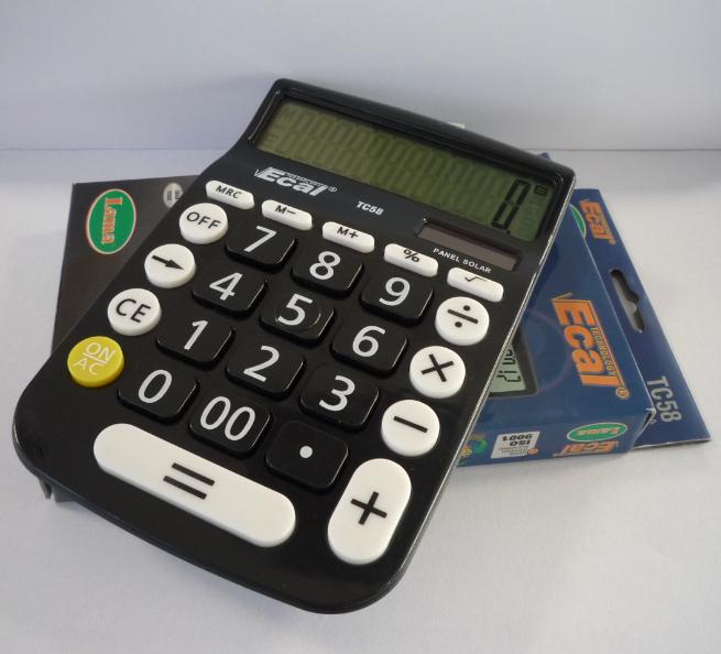 CALCULADORA ECAL TC 58 (12d-20 (L48350)