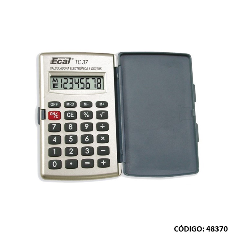 CALCULADORA ECAL TC 37 (8d)-15 (L48370)