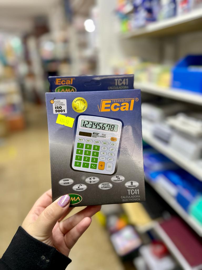 CALCULADORA ECAL TC 41 (8d)-16 (L48410)