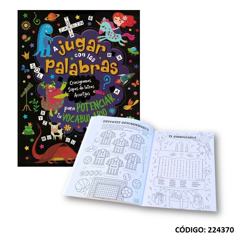 LIBRO DIDA  A JUGAR CON PALABRAS (L224370)