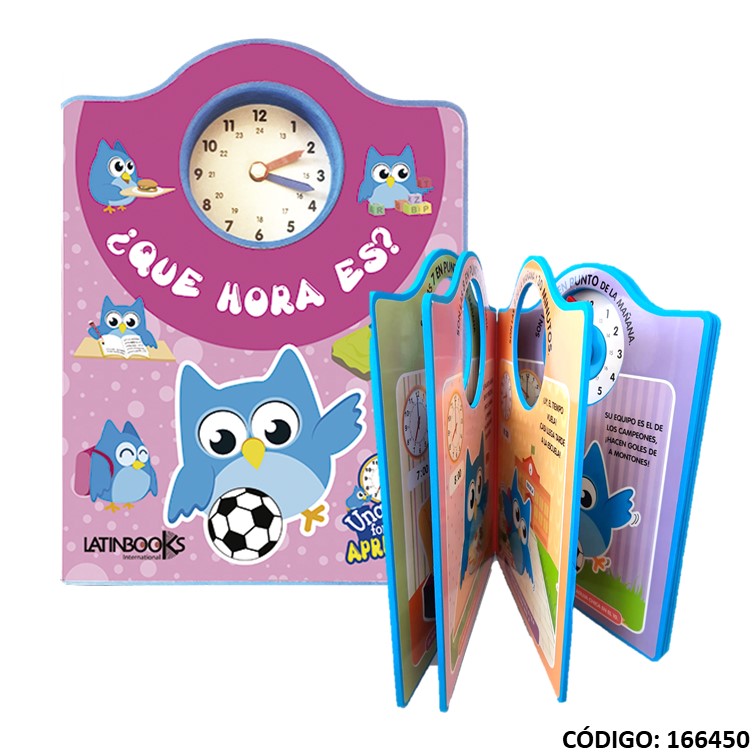 LIBRO DIDACTICO QUE HORA ES? (L166450)