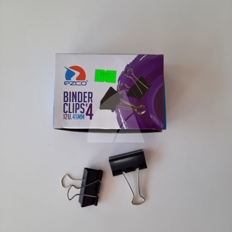 APRIETA-PAPEL EZCO BLINDER CLIP 41 mm (L117440)