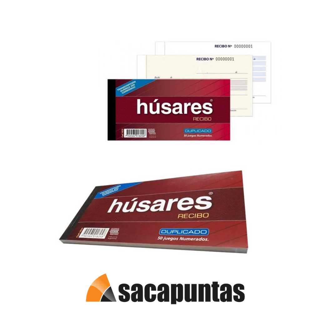 Talon Húsares Recibo Duplicado (L110440)
