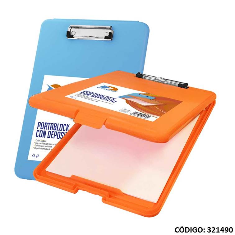 SOPORTE EZCO PORTABLOCK CON DEPOSITO  (L321490)