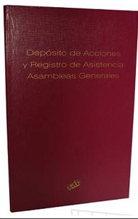 LIBRO RAB REGISTRO ASAMBLEA TAPA DURA  49p (L182150)