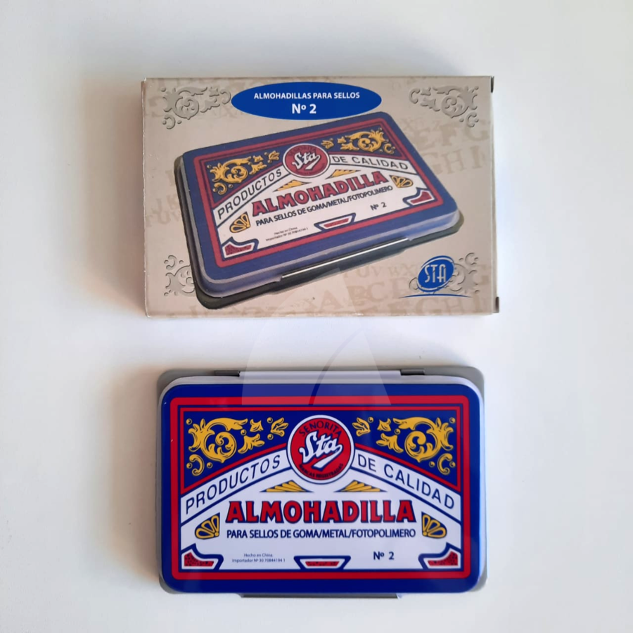 ALMOHADILLA SEÑORITA Nº2 METAL (L123210)