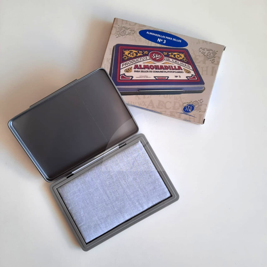 ALMOHADILLA SEÑORITA Nº3 METAL (L123230)