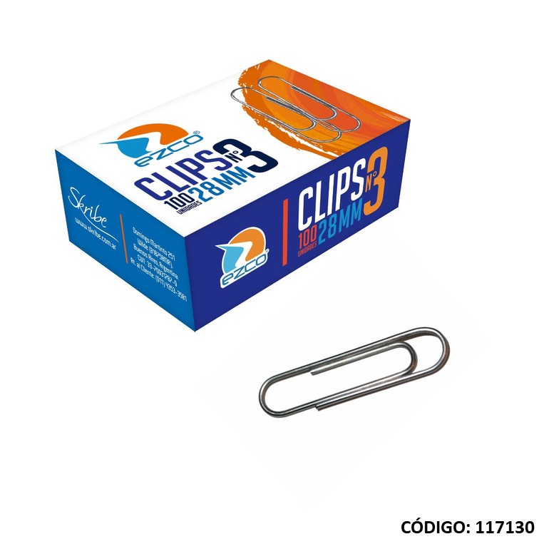 BROCHES CLIPS N 3 SIFAP x 100u (L117130)