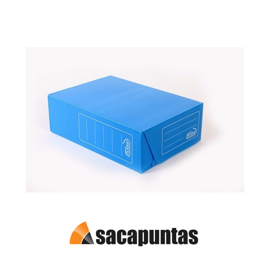 CAJA ARCHIVO PLÁSTICA OFICIO 12 CM T/V (L208020)
