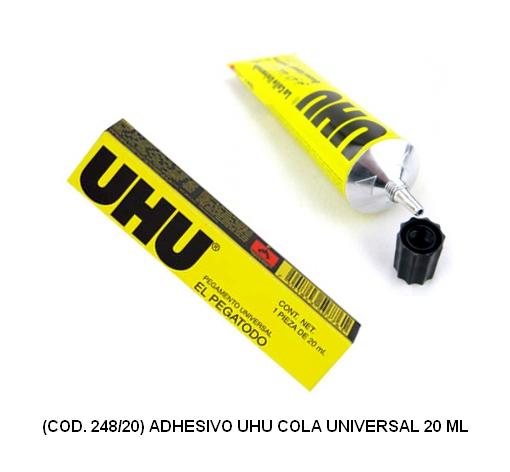 PEGAMENTO UHU COLA UNIVERSAL x20ml. (L248200)