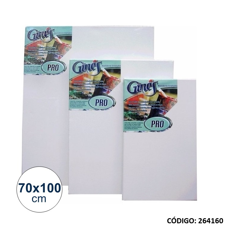BASTIDOR ENTELADO GINES PRO 70x100cm. (L264160)