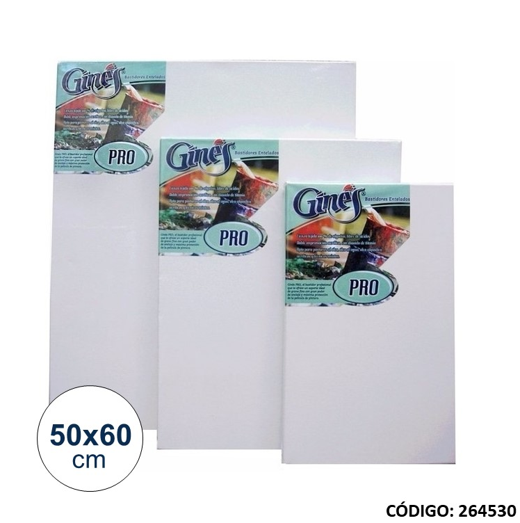 BASTIDOR ENTELADO GINES PRO 50x60cm. (L264530)