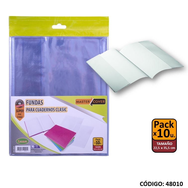 FUNDAS LAMA CUADERNO CLASICO xUNIDAD (L48010)