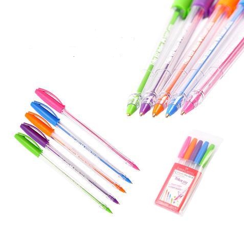 BOLIGRAFO FABER TRILUX COLORS X5 COLORES (L52110)